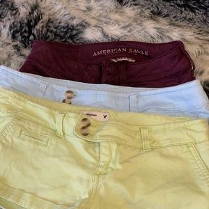 3 American Eagle shorts